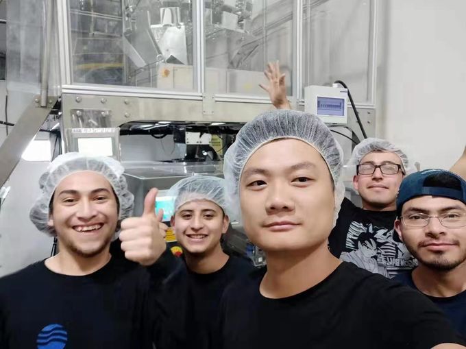 Füllende und Verpackungsmaschine der halbautomatischen Bohnentasche für Kleinbetrieb 4